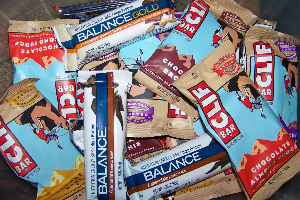 protein bars, as used in the storyline